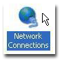 Double-click on Network Connections.